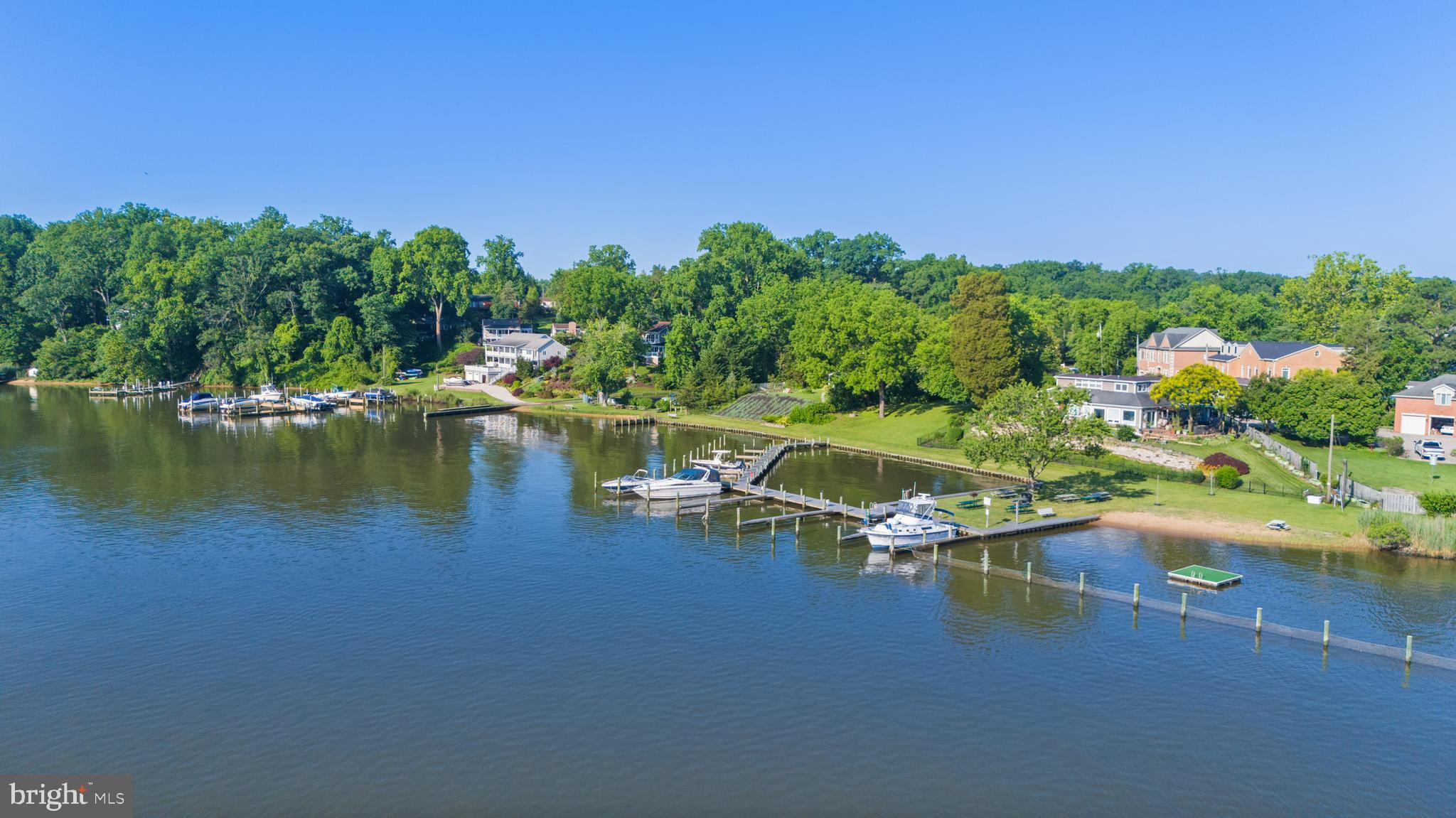 518 Laurel Road Riva, MD 21140 - Photo 39 of 42 a view of a lake with houses