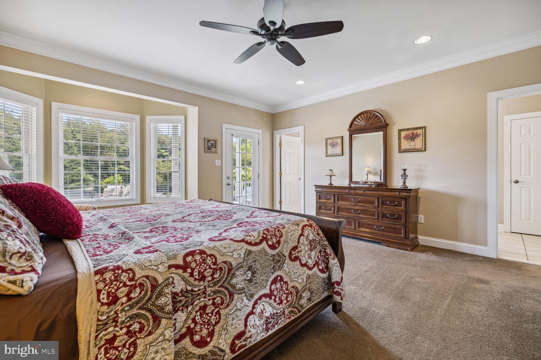 9649 Watkins Road Gaithersburg, MD 20882 - Photo 29 of 81 Main level Owners' Suite with French door to patio