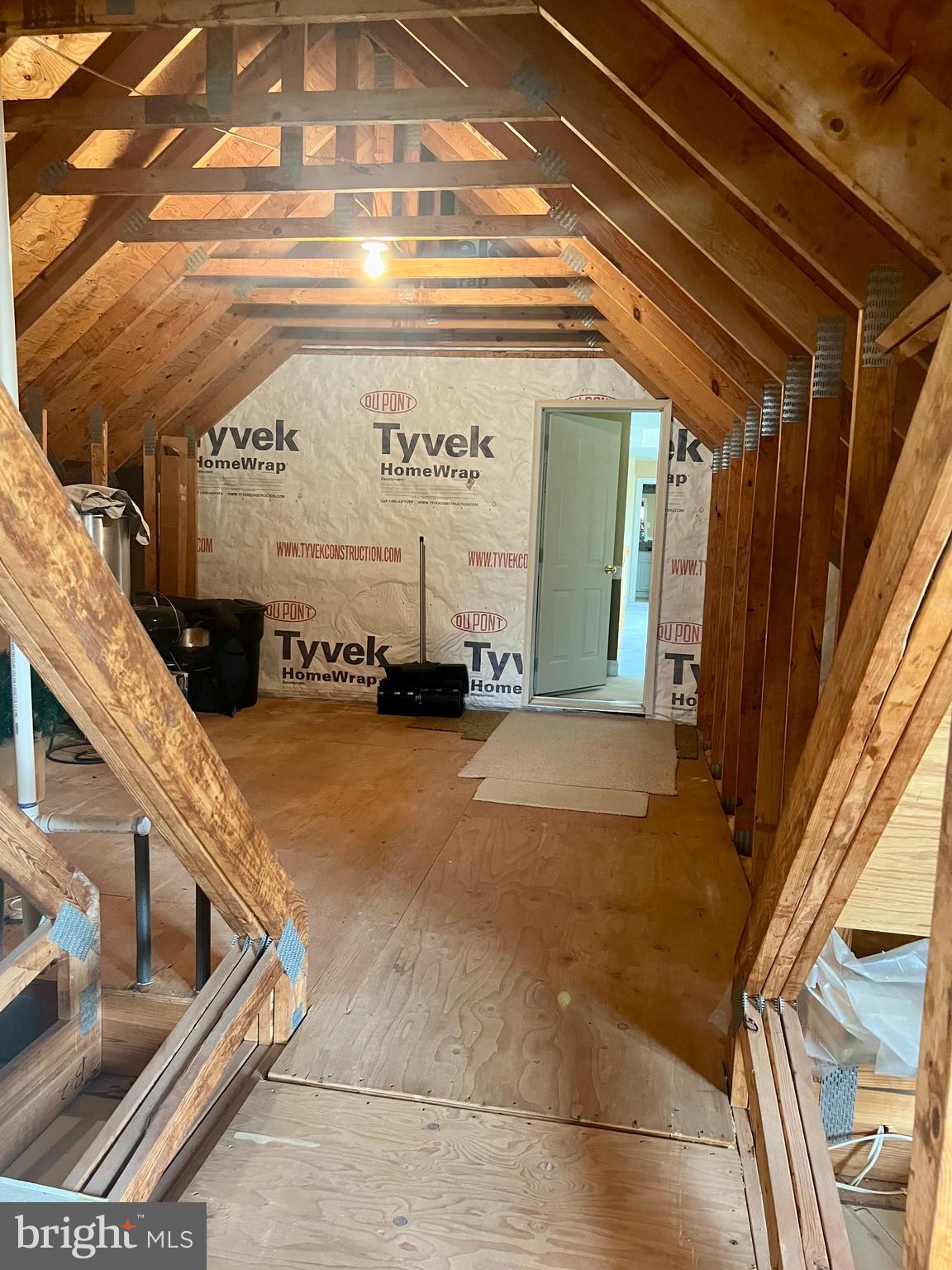 9649 Watkins Road Gaithersburg, MD 20882 - Photo 43 of 81 Rough in Bath area w/door to upper level