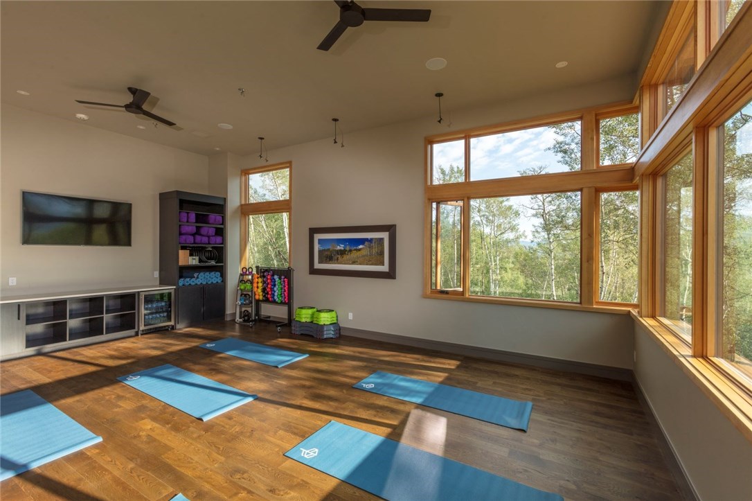 280 McKay Road Silverthorne, CO 80498 - Photo 19 of 24 a living room with furniture and a flat screen tv