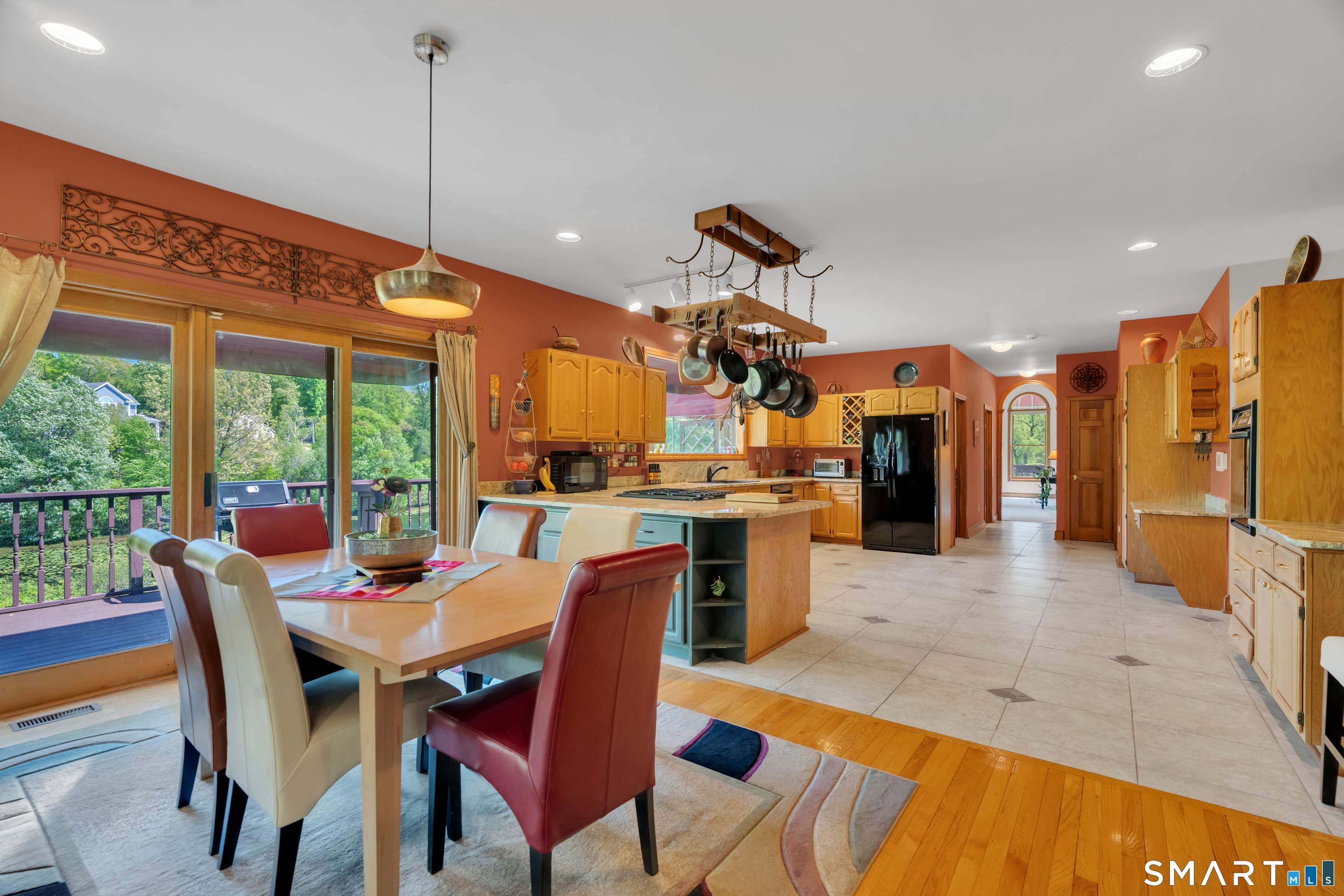 194 Quaker Farms Road Oxford, CT 06478 - Photo 7 of 40 a view of a dining room and livingroom view