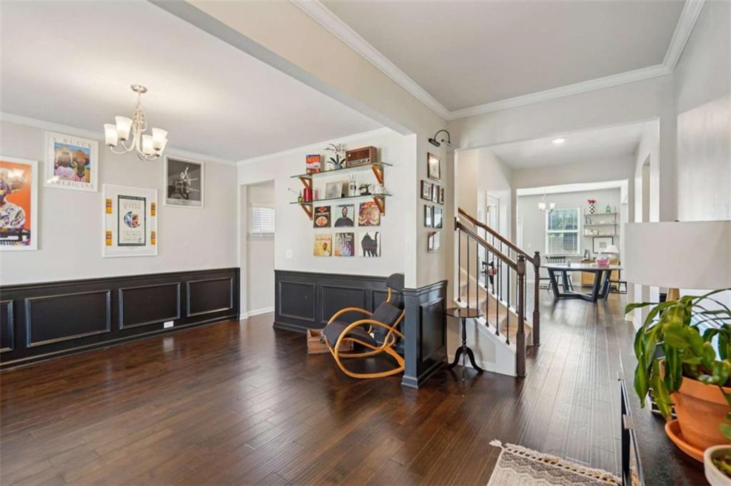 3605 Broadwick Lane Lithonia, GA 30038 - Photo 2 of 41 a view of a livingroom with furniture hardwood floor and windows