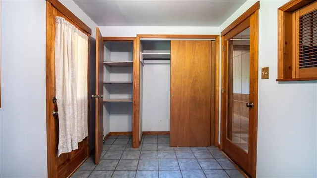 a view of front door