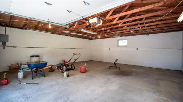 a view of room with gym equipment