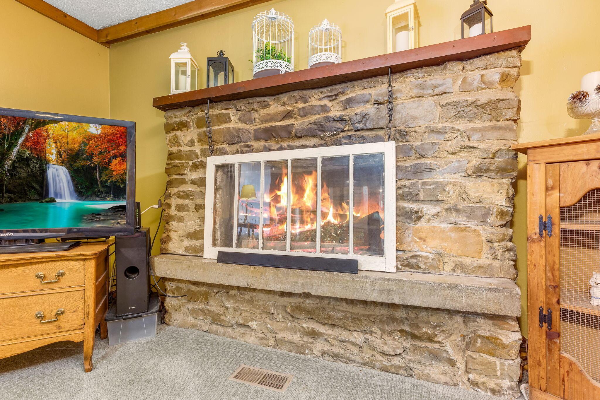 9126 Walnut Dowler Road Logan, OH 43138 - Photo 11 of 46 Fireplace