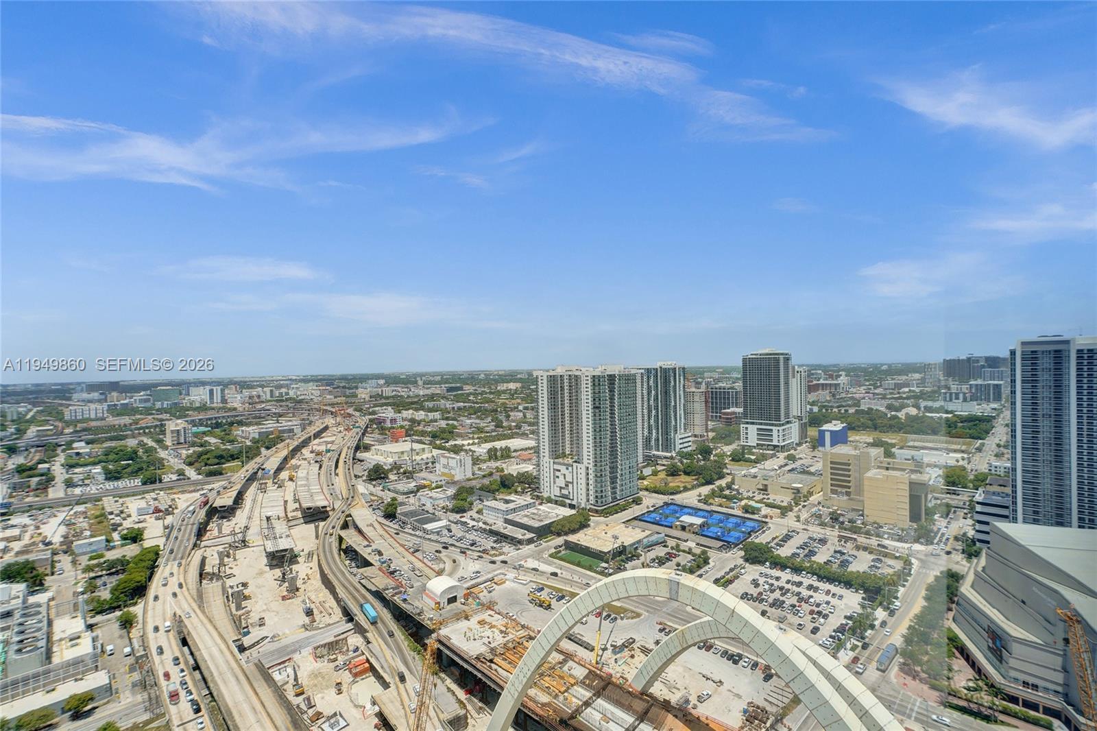 1100 Biscayne Boulevard, Unit 3708 Miami, FL 33132 - Photo 29 of 43 an aerial view of a city