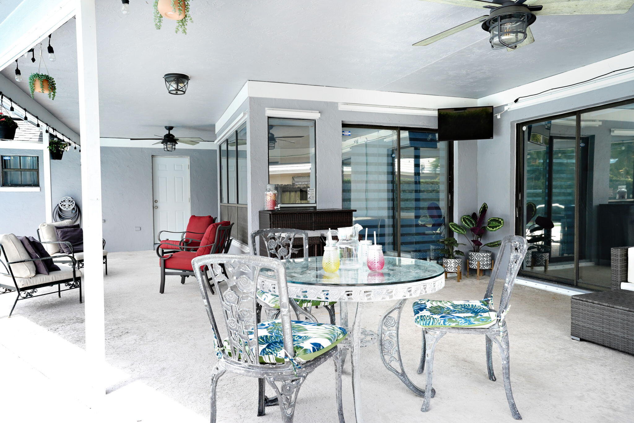 1877 Shower Tree Way Wellington, FL 33414 - Photo 39 of 47 a view of a dining room with furniture window and outside view