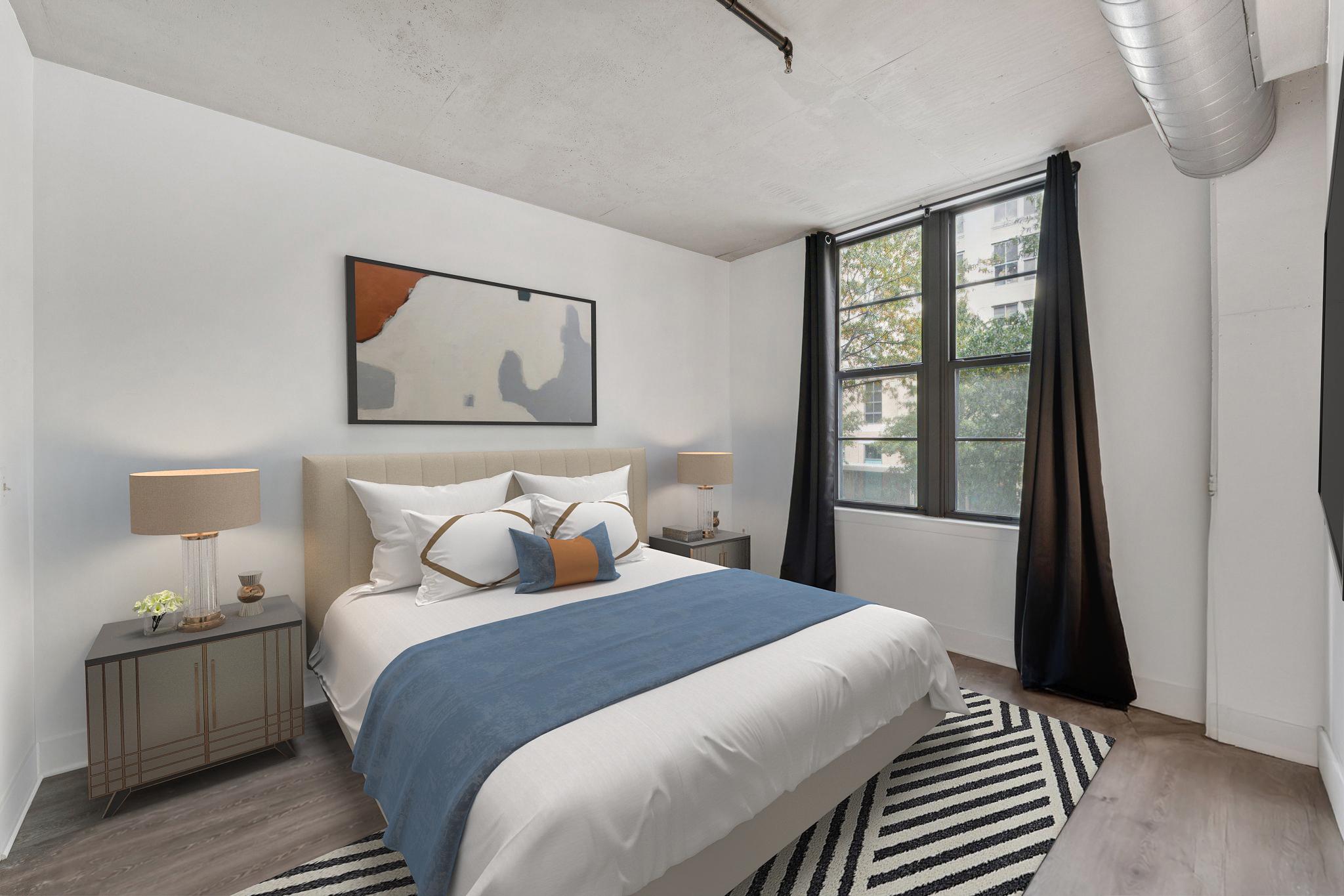 2125 14th Street Northwest, Unit 230 Washington, DC 20009 - Photo 12 of 20 Bedroom is virtually staged.