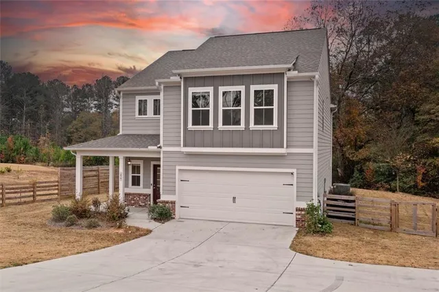 front view of house with a yard