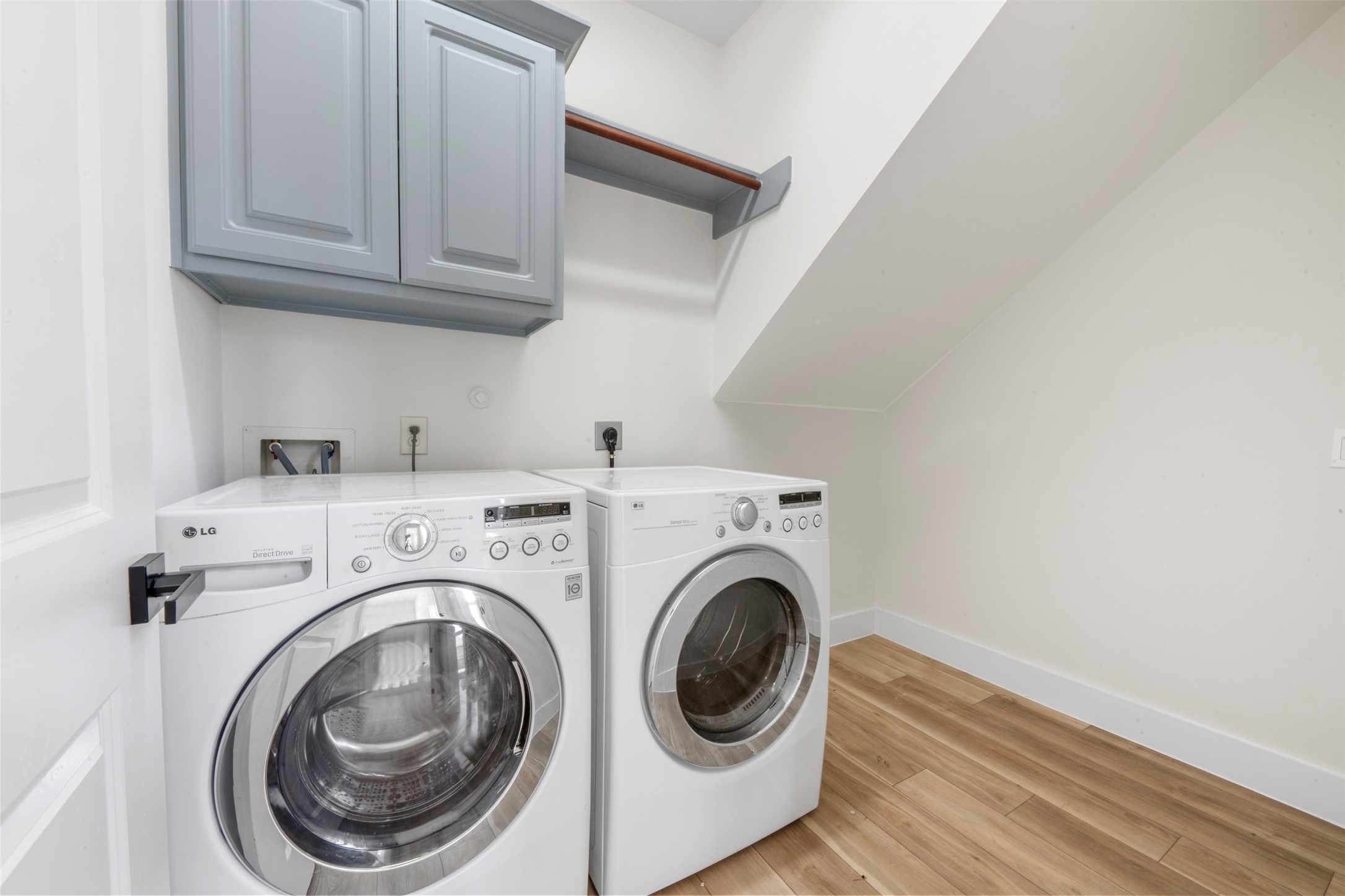 26422 Red Cliff Ridge Katy, TX 77494 - Photo 28 of 40 This laundry room still has plenty of space for storage or another fridge?