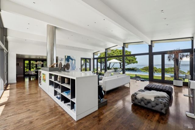 a view of a city from a window