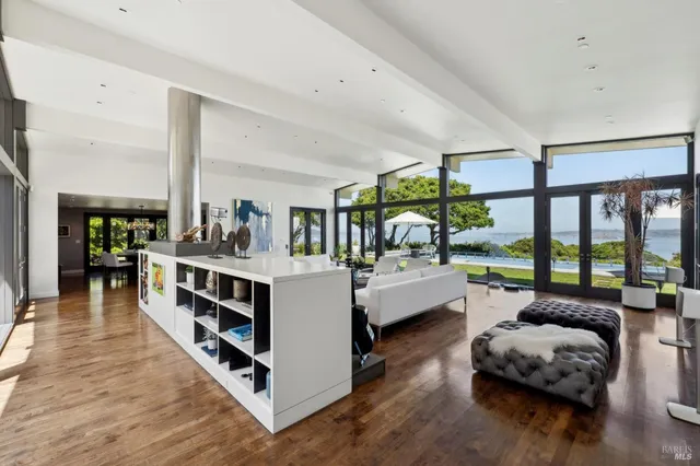 a view of a city from a window