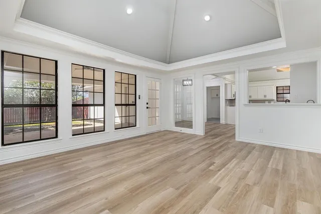 an aerial view of a city with lots of residential buildings