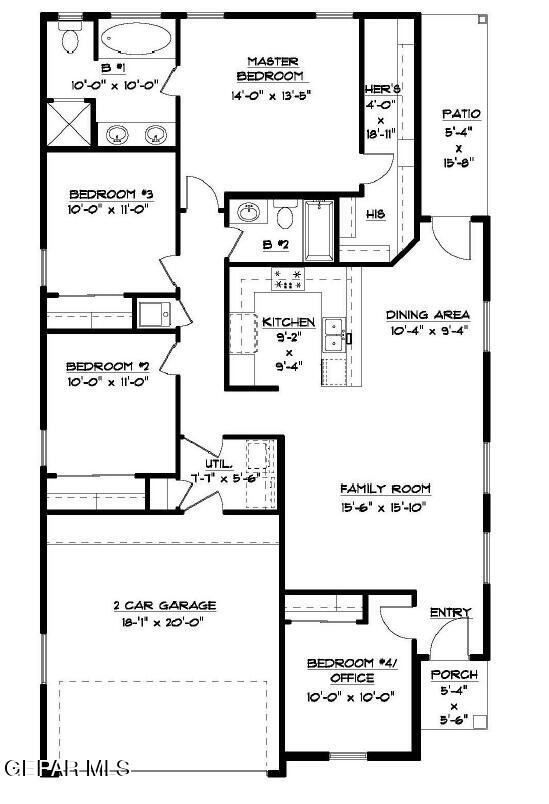 5921 Ruidoso Downs Street El Paso, TX 79932 - Photo 2 of 4