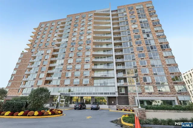 a front view of a building