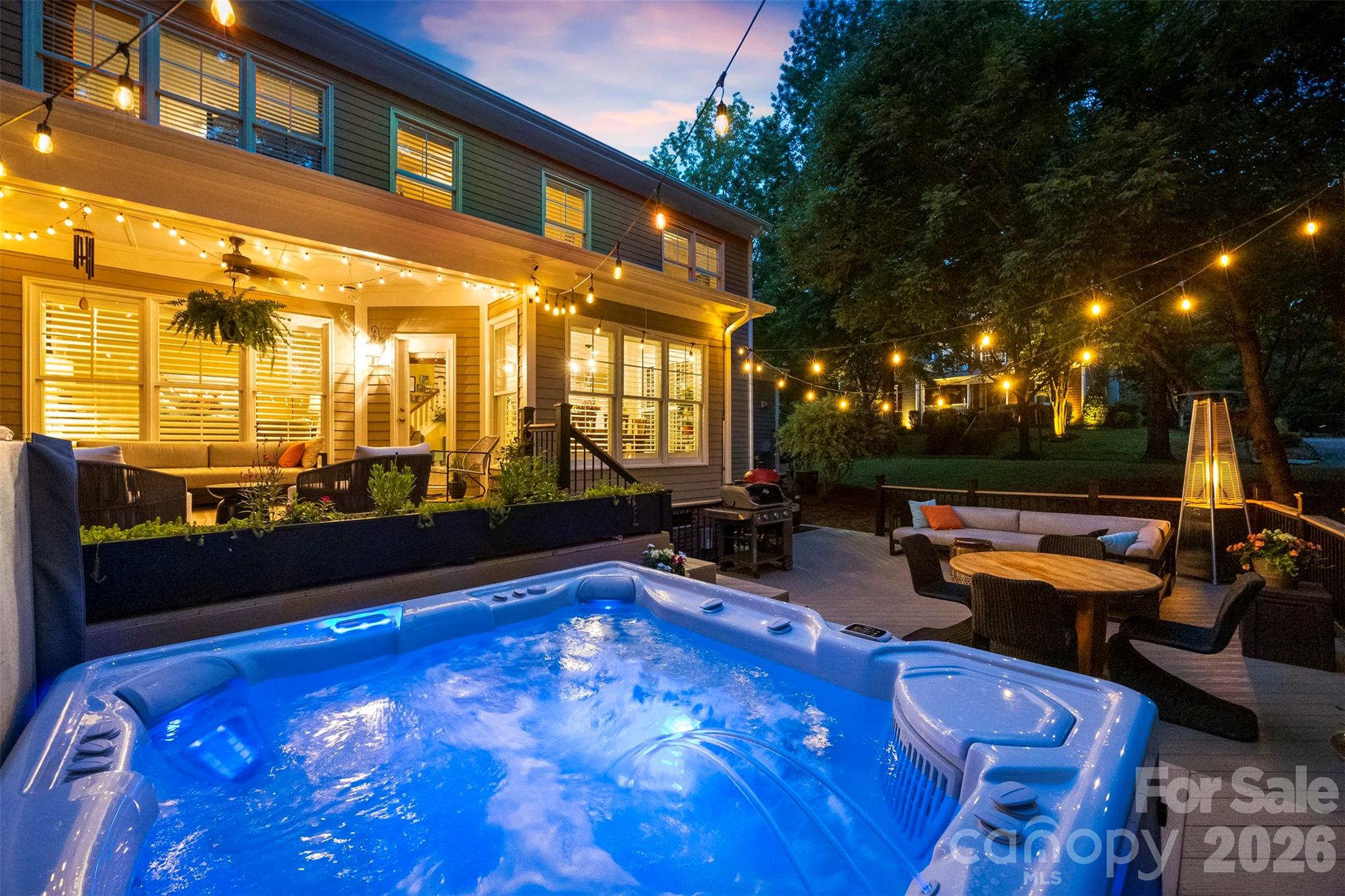 606 Andover Lane Tega Cay, SC 29708 - Photo 46 of 48 a view of swimming pool with outdoor seating