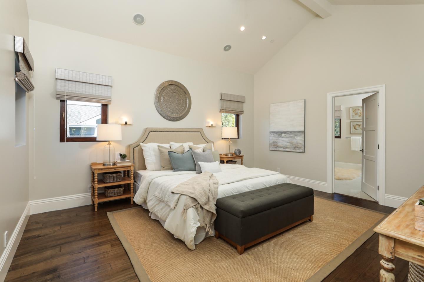 319 Walsh Road Atherton, CA 94027 - Photo 7 of 28 a bedroom with a bed and a closet