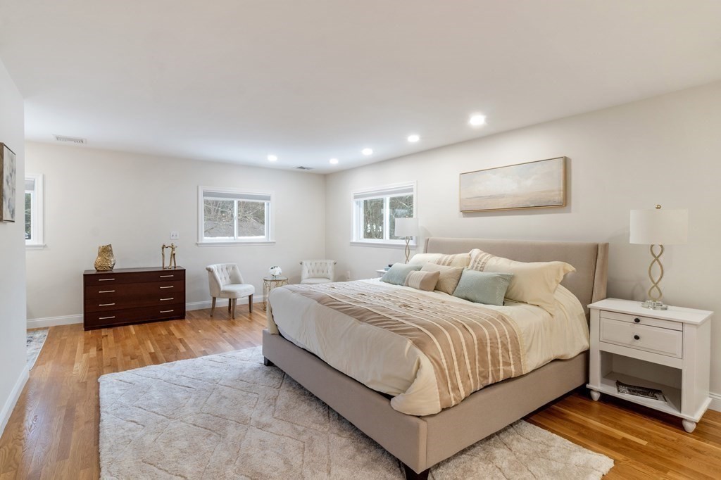 51 Donna Road Newton, MA 02459 - Photo 10 of 30 a bedroom with a bed and a couch