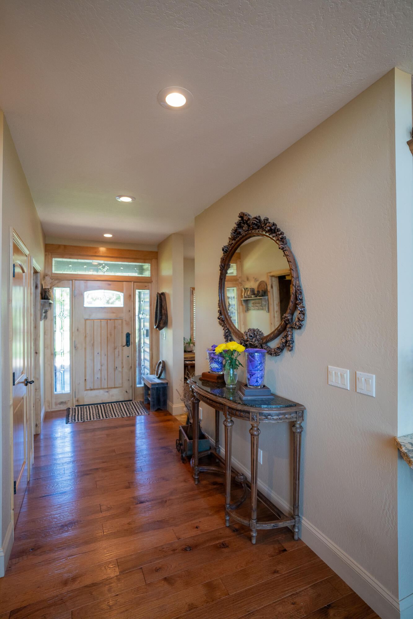 1881 Brophy Road Eagle Point, OR 97524 - Photo 53 of 130 a living room with furniture and a wooden floor