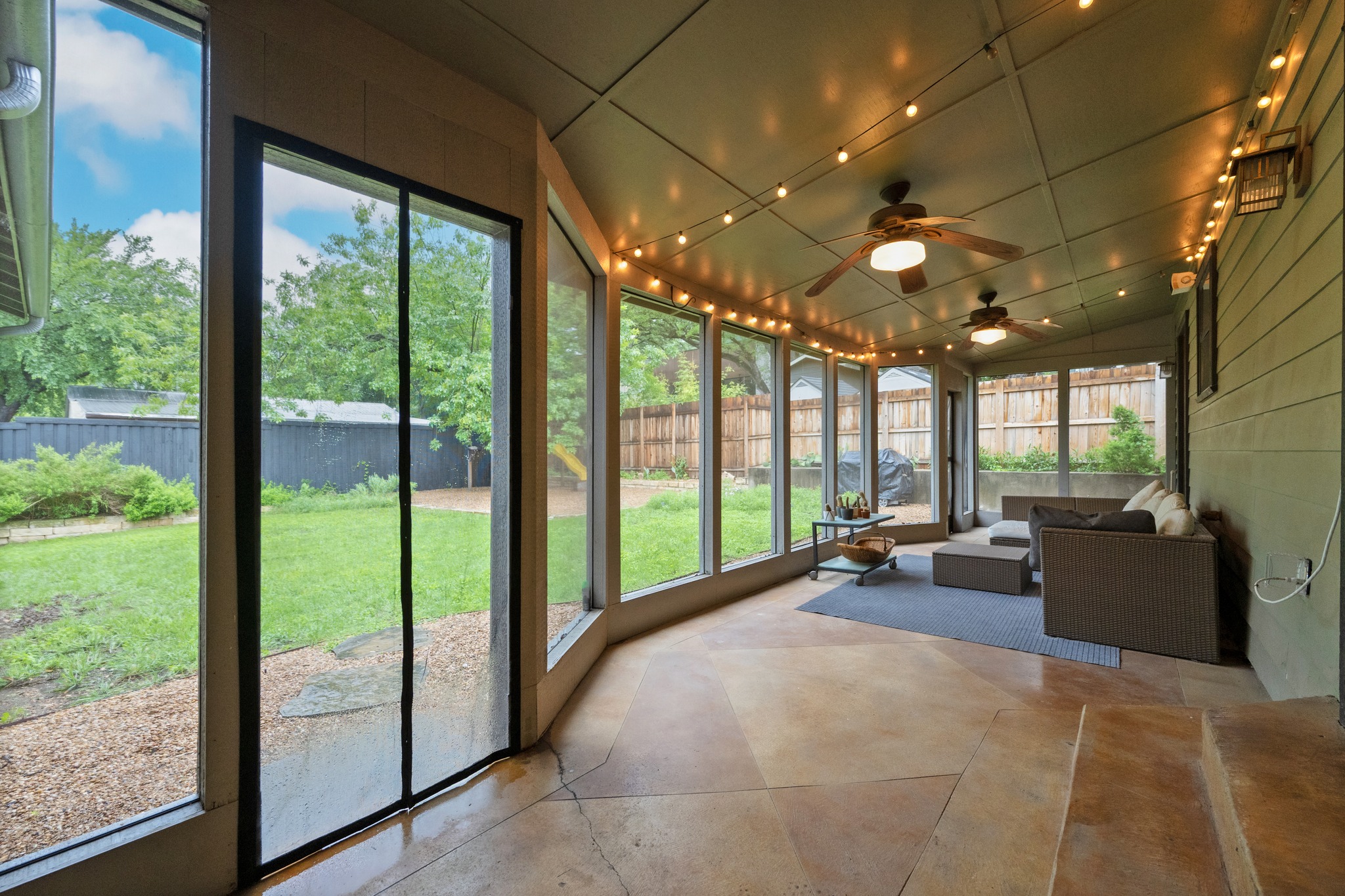 2111 Wright Street Austin, TX 78704 - Photo 25 of 30 a lobby with furniture and large windows
