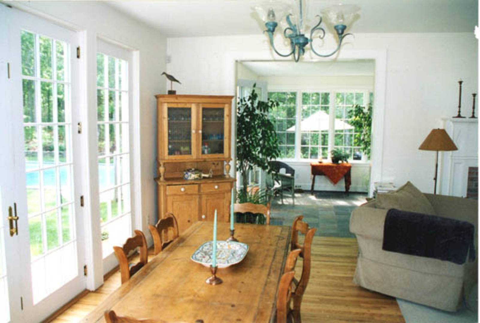 7 Bridge Hill Lane Bridgehampton, NY 11963 - Photo 7 of 16 a living room with furniture and a large window
