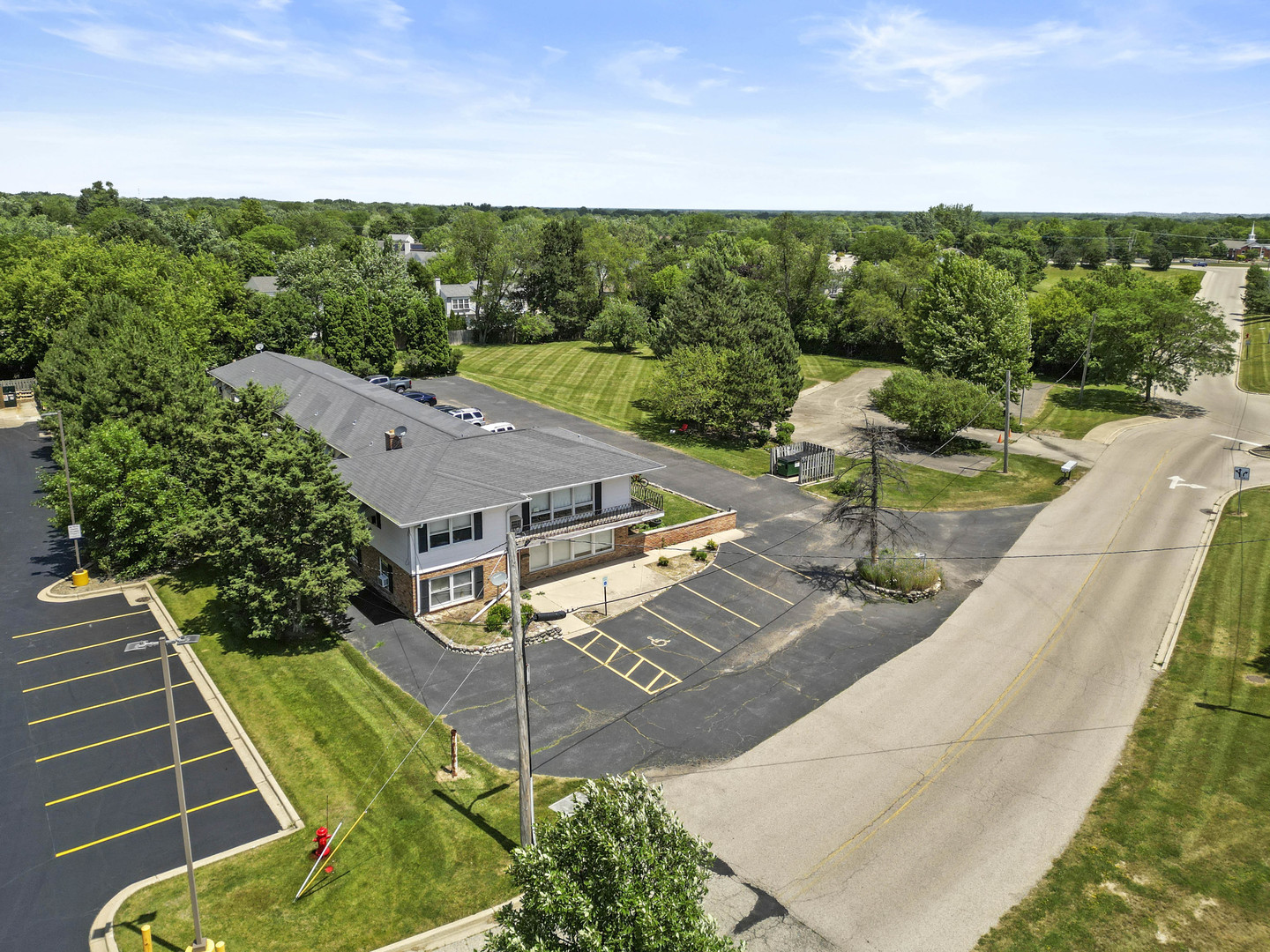 898 South Rand Road Lake Zurich, IL 60047 - Photo 3 of 18 an aerial view of a house
