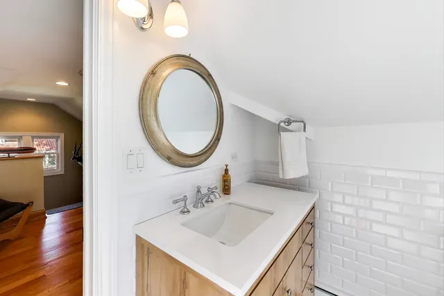 a bathroom with a sink and a toilet