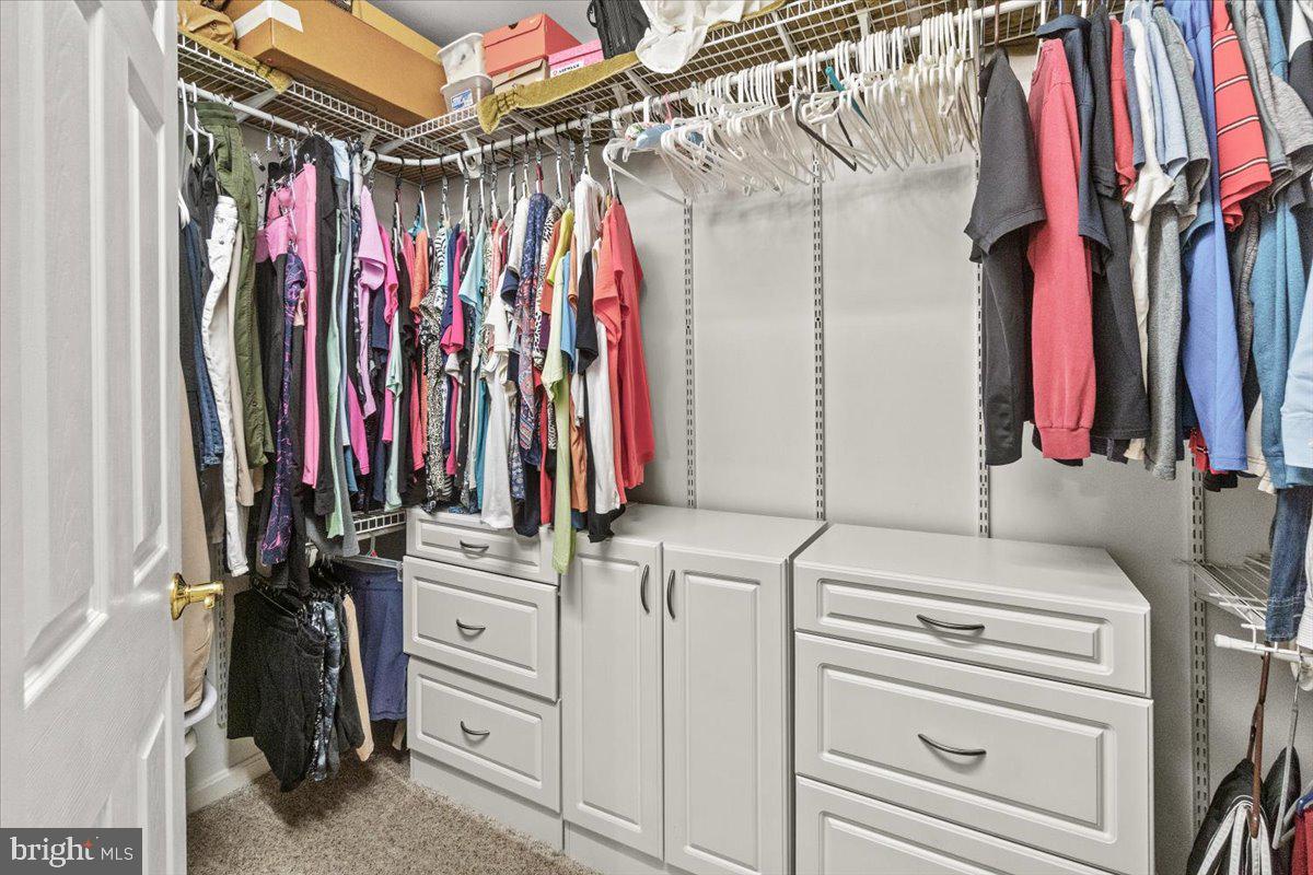2218 West Greenleaf Drive Frederick, MD 21702 - Photo 31 of 46 a view of walk in closet with clothes