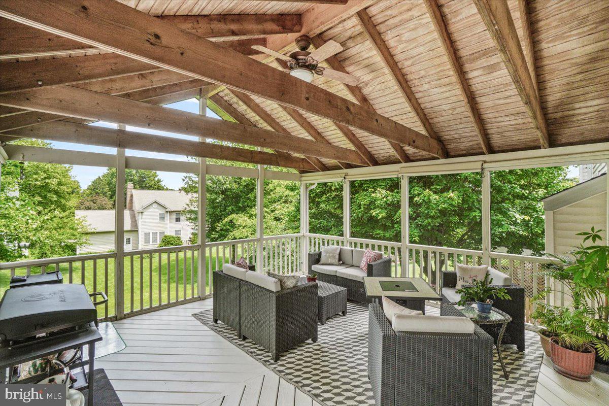 2218 West Greenleaf Drive Frederick, MD 21702 - Photo 39 of 46 a balcony with furniture and a potted plant