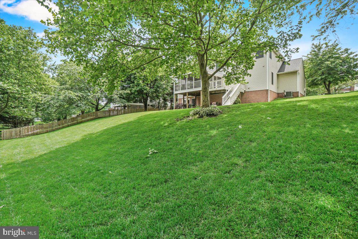 2218 West Greenleaf Drive Frederick, MD 21702 - Photo 43 of 46 a view of a house with backyard and a tree