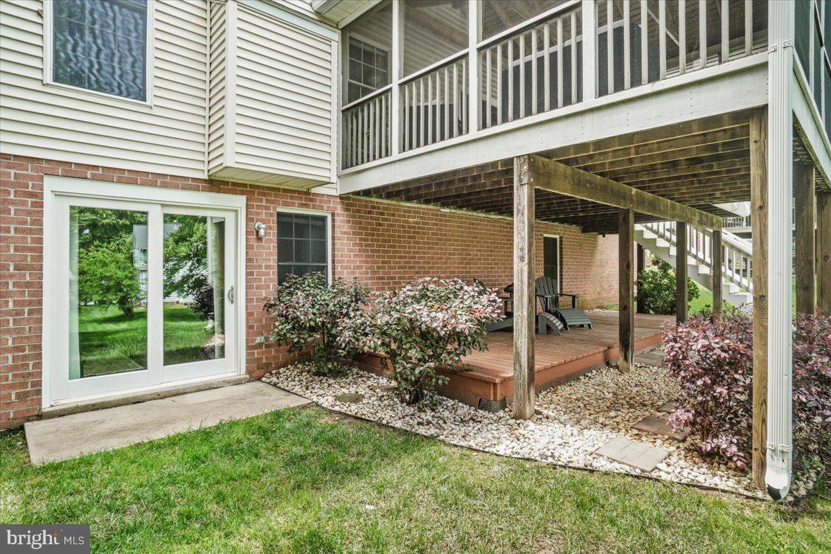 2218 West Greenleaf Drive Frederick, MD 21702 - Photo 44 of 46 a view of a house with backyard and porch
