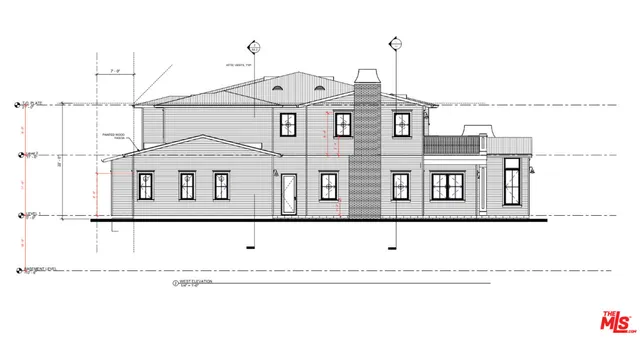 a black and white photo of a house