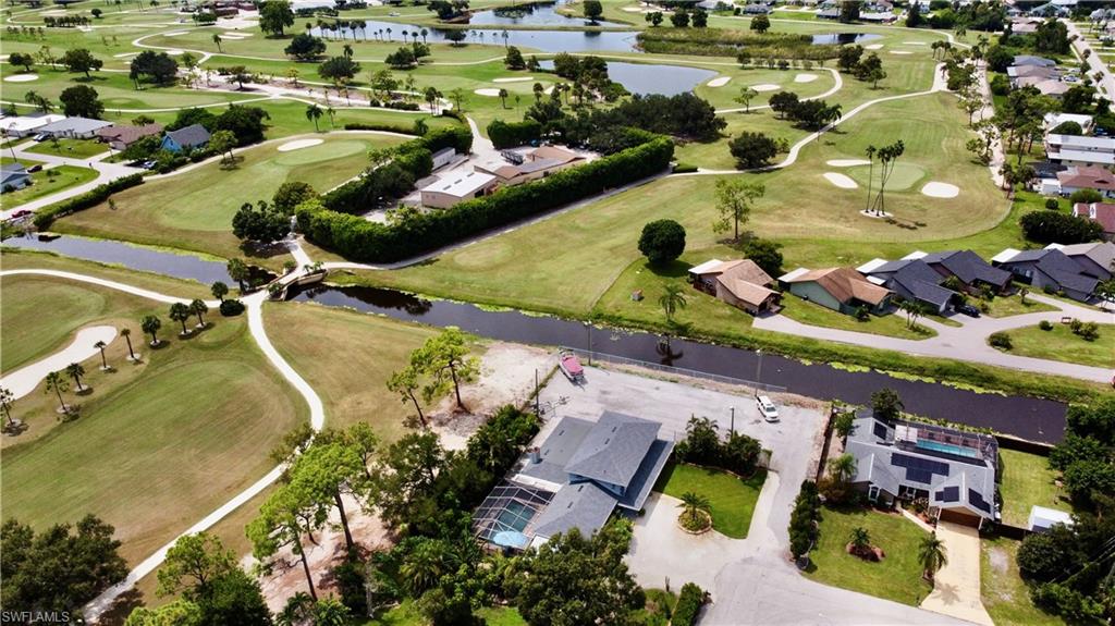 8012 Kansas Road Fort Myers, FL 33967 - Photo 3 of 44 Bird's eye view featuring a water view