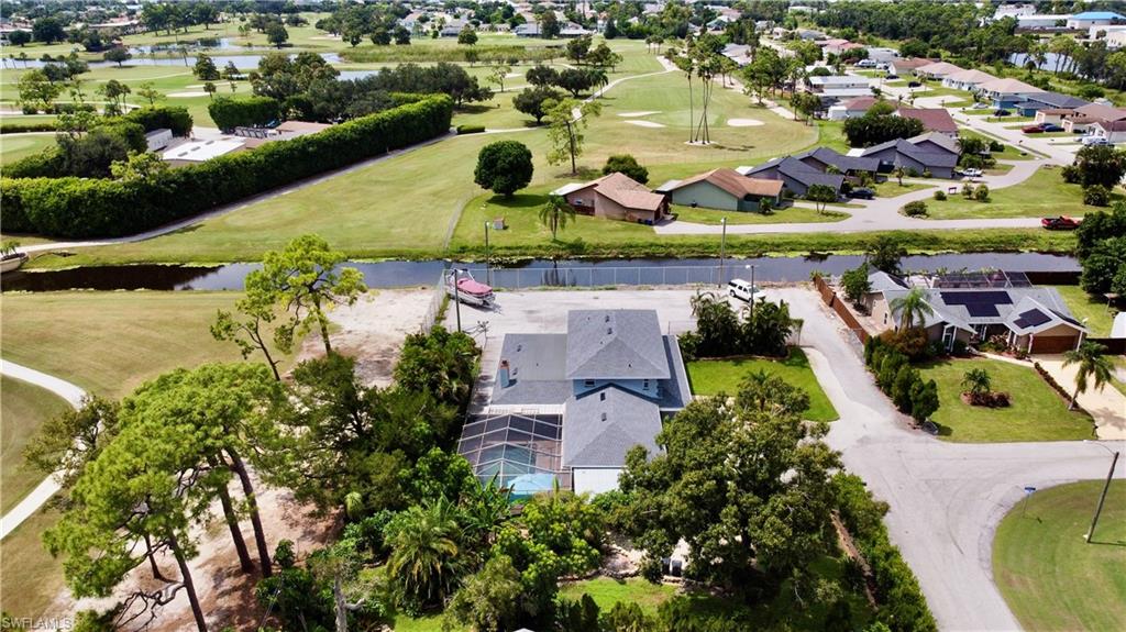 8012 Kansas Road Fort Myers, FL 33967 - Photo 5 of 44 Bird's eye view featuring a water view