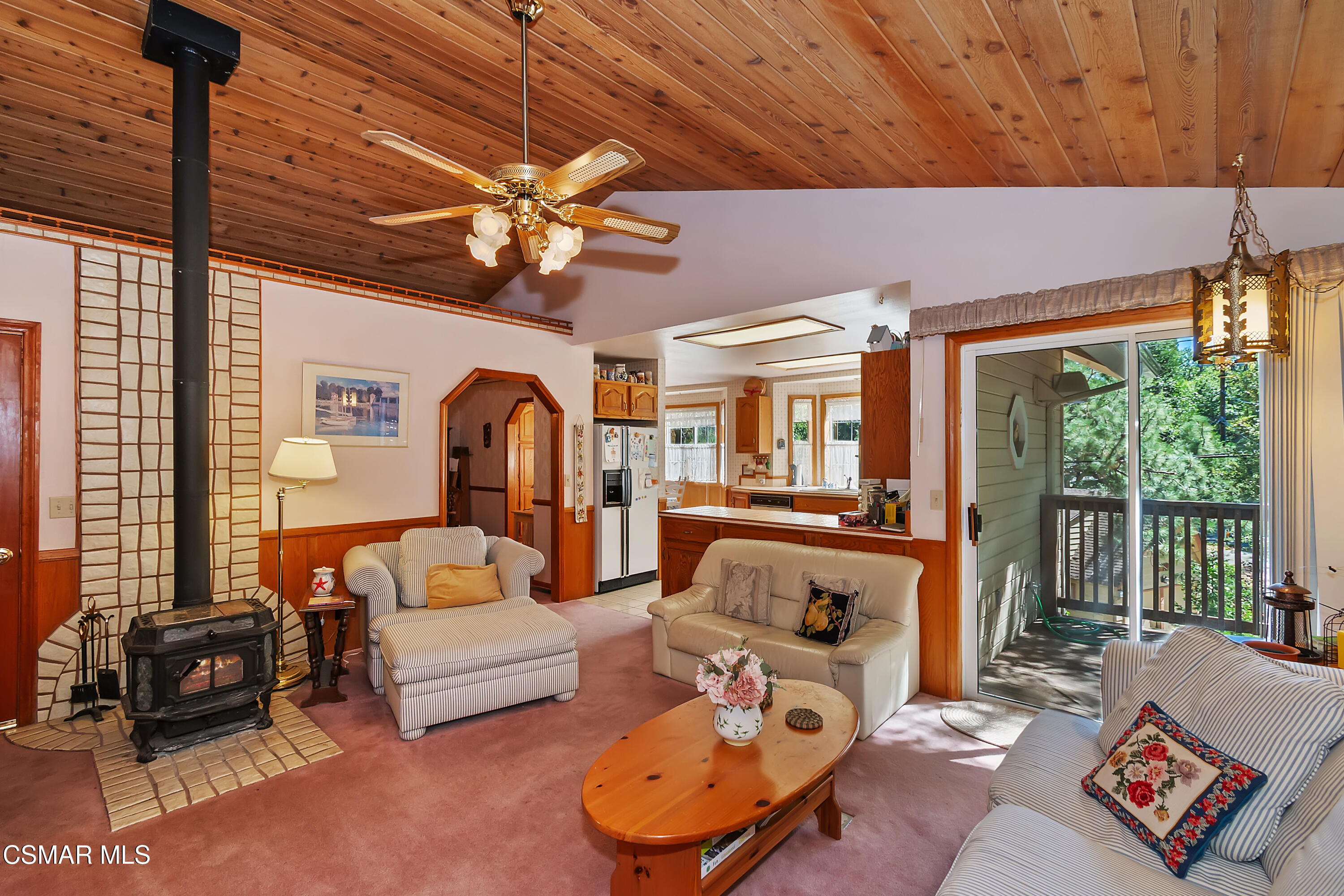 27618 West Shore Road Lake Arrowhead, CA 92352 - Photo 11 of 50 a living room with furniture and a large window
