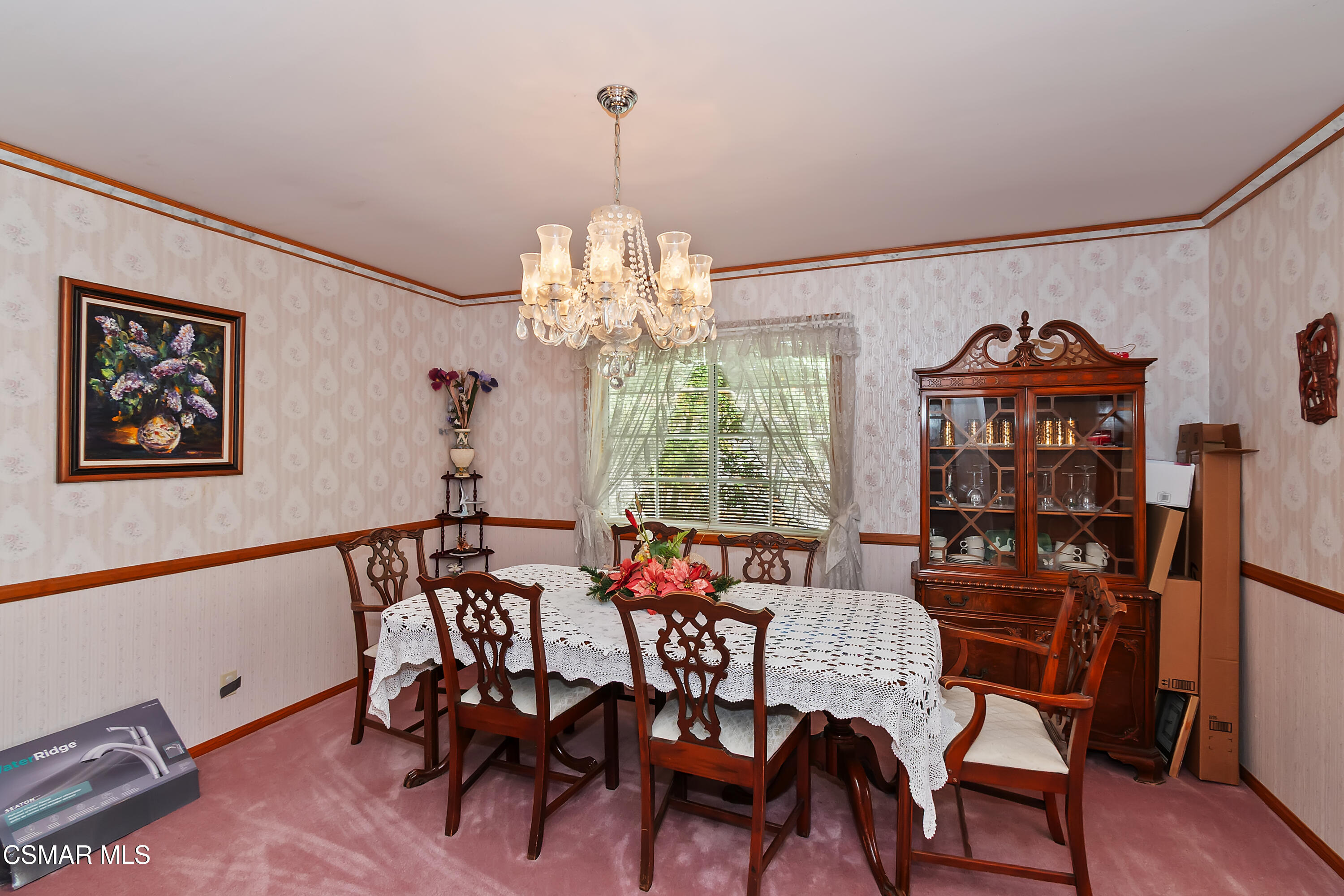 27618 West Shore Road Lake Arrowhead, CA 92352 - Photo 15 of 50 a view of a dining room with furniture window and wooden floor
