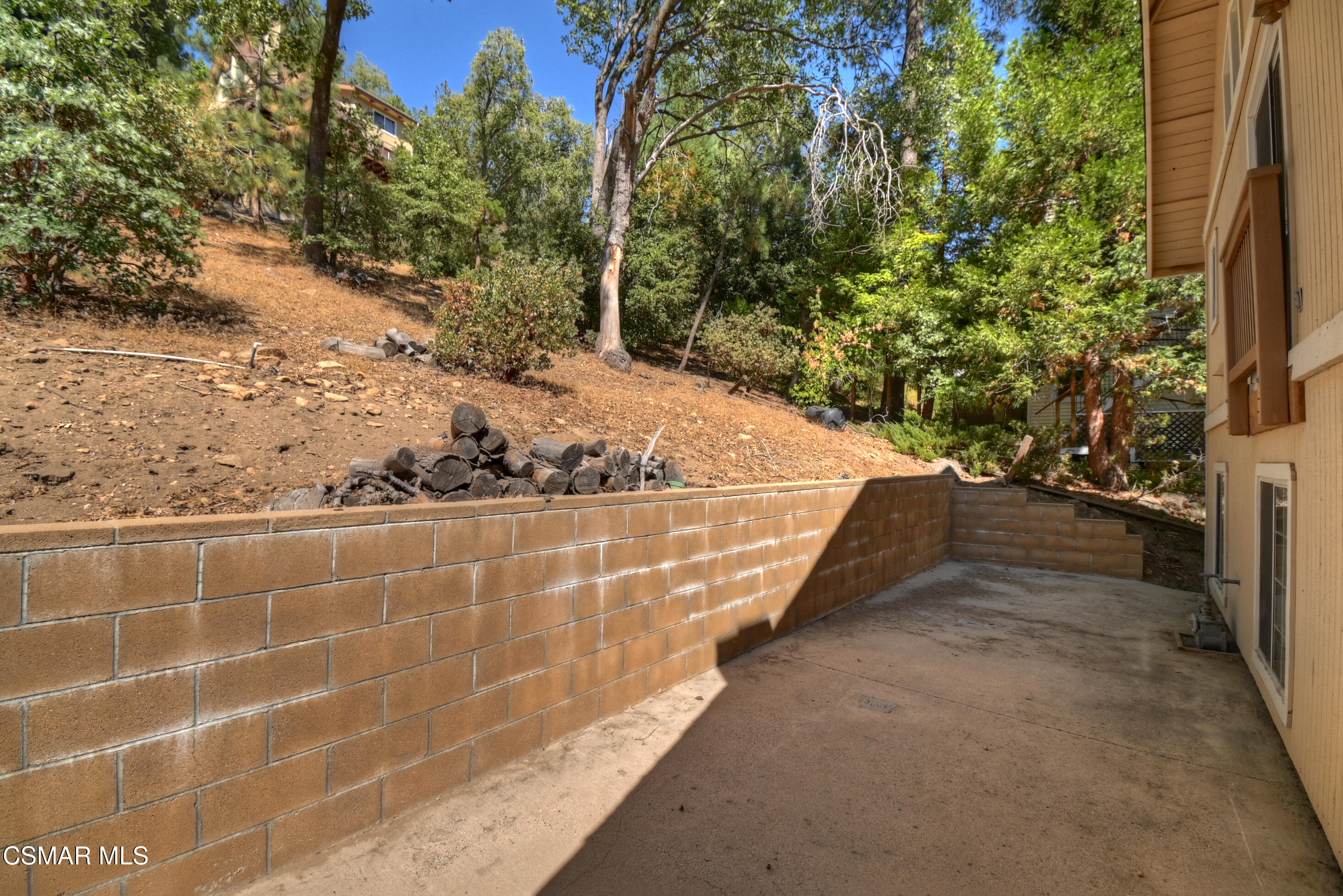 27618 West Shore Road Lake Arrowhead, CA 92352 - Photo 44 of 50 a view of a yard with an outdoor space