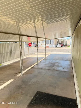 a view of parking area