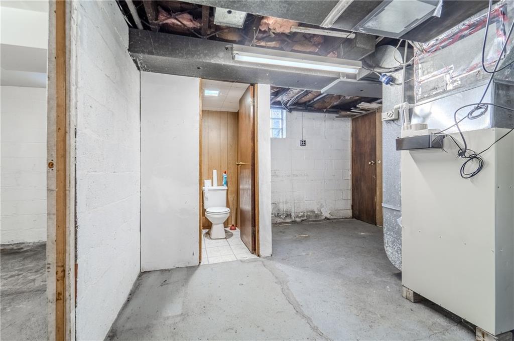 338 Brownlee Road Eighty Four, PA 15330 - Photo 21 of 29 a view of hallway with wooden shelves