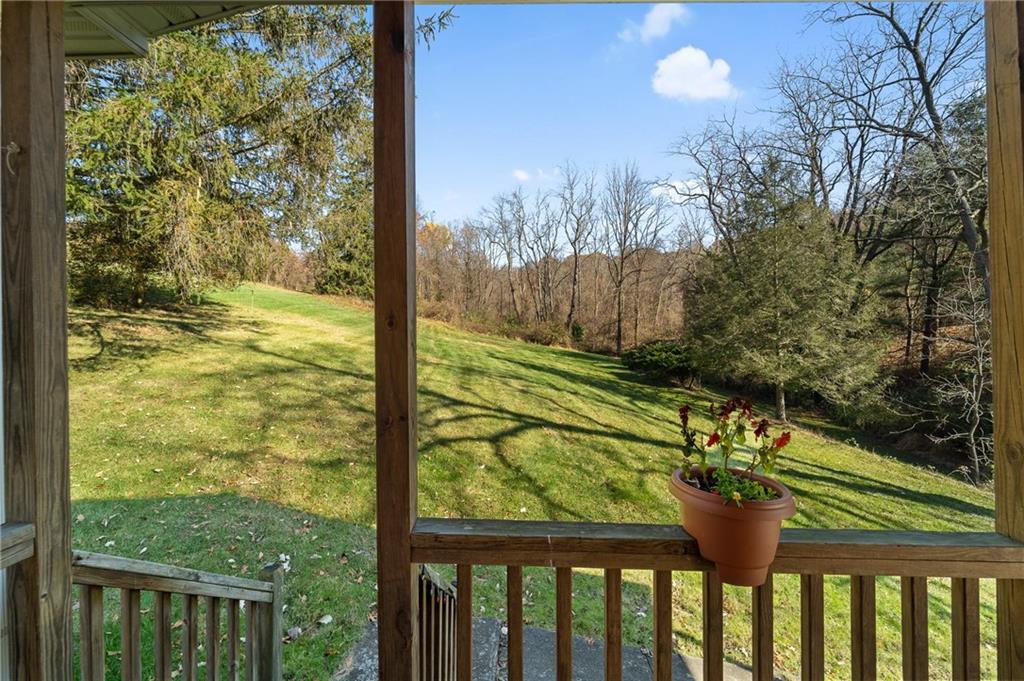 338 Brownlee Road Eighty Four, PA 15330 - Photo 26 of 29 a view of balcony with trees