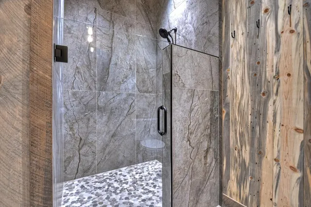 a front view of a house with a garage