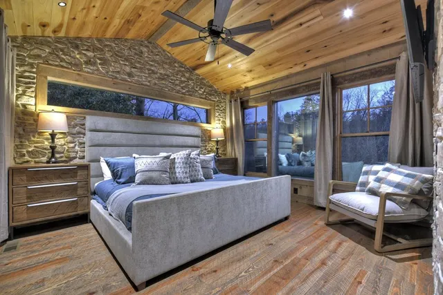 a kitchen with a stove and a refrigerator