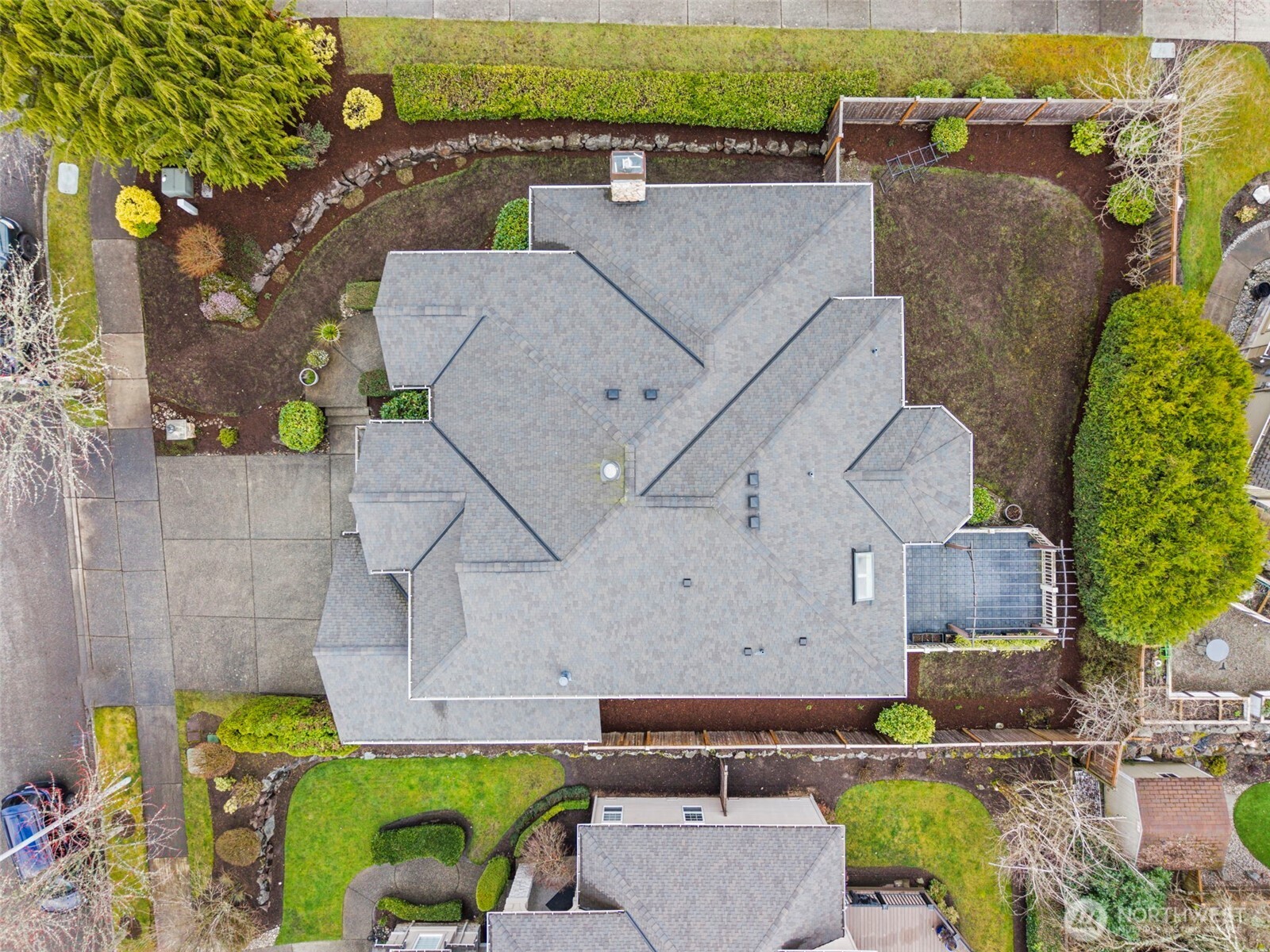 2018 242nd Street Southeast Bothell, WA 98021 - Photo 25 of 26 an aerial view of a house with a yard