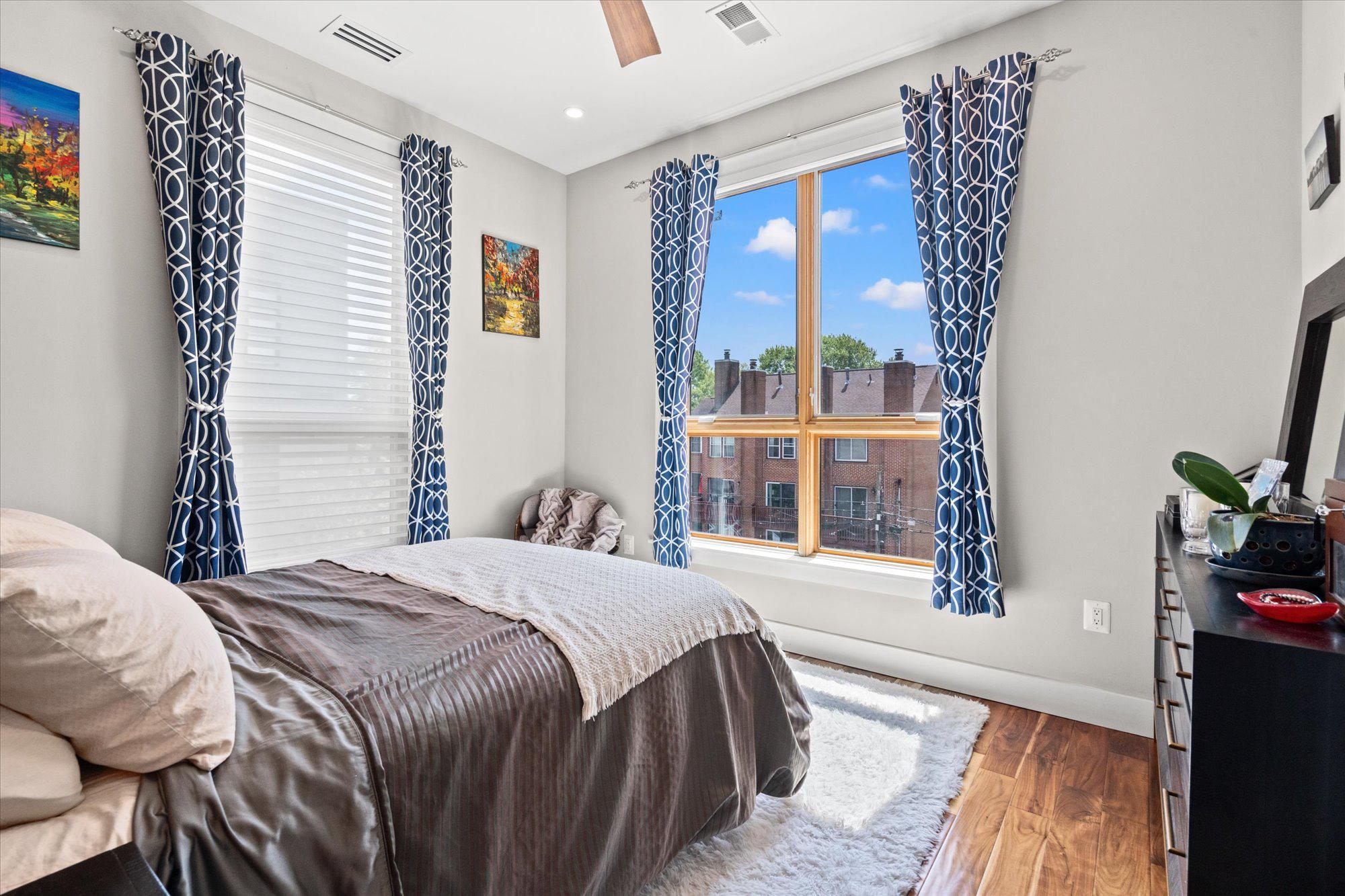 1337 K Street Southeast, Unit PH2 Washington, DC 20003 - Photo 14 of 22 Bright and airy primary bedroom retreat.