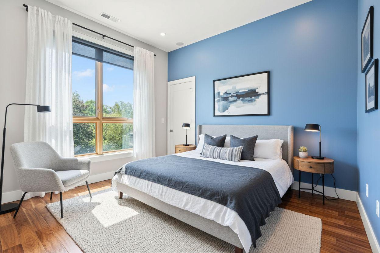 1337 K Street Southeast, Unit PH2 Washington, DC 20003 - Photo 16 of 22 Virtually staged - fits a king bed
