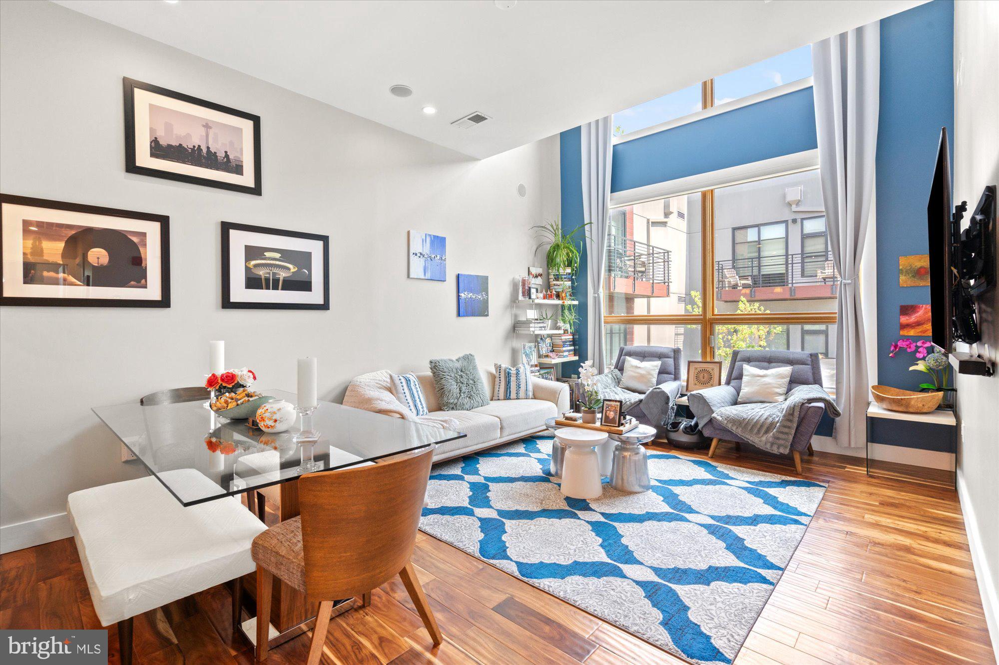 1337 K Street Southeast, Unit PH2 Washington, DC 20003 - Photo 5 of 22 Bright and airy urban retreat.