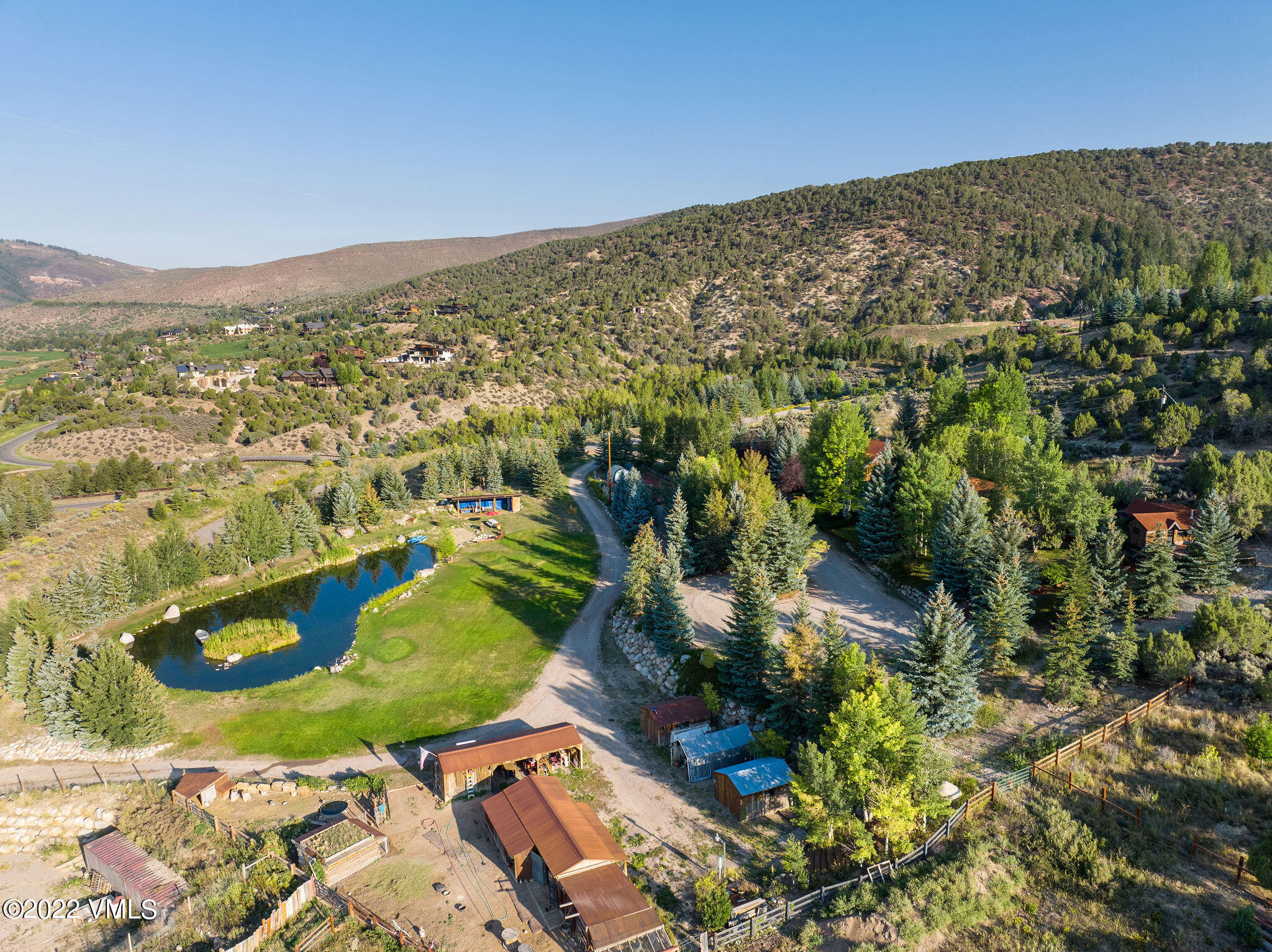 978 Beard Creek Road Edwards, CO 81632 - Photo 4 of 25 978_beard_creek_aerial_a