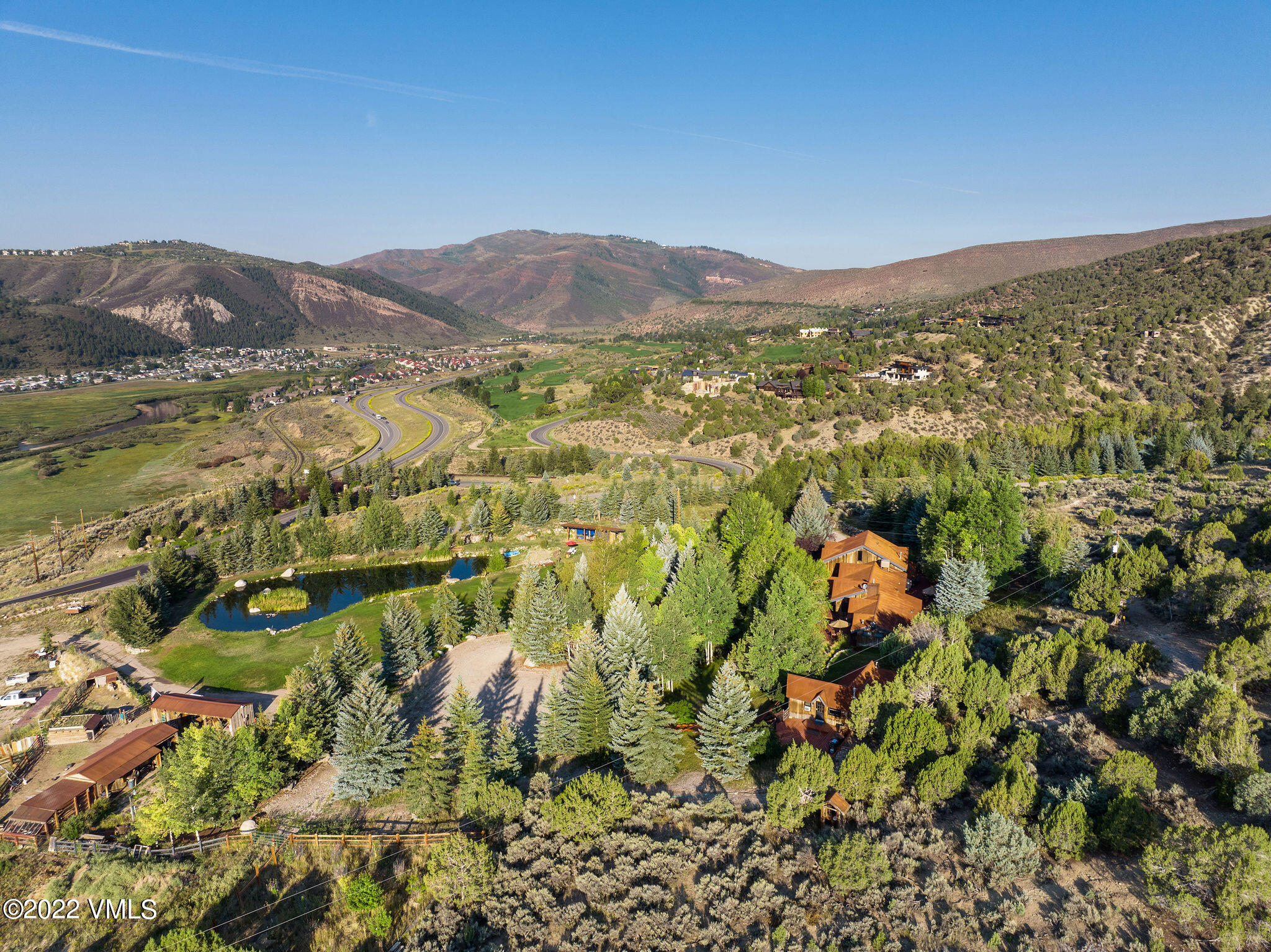 978 Beard Creek Road Edwards, CO 81632 - Photo 5 of 25 978_beard_creek_aerial_b