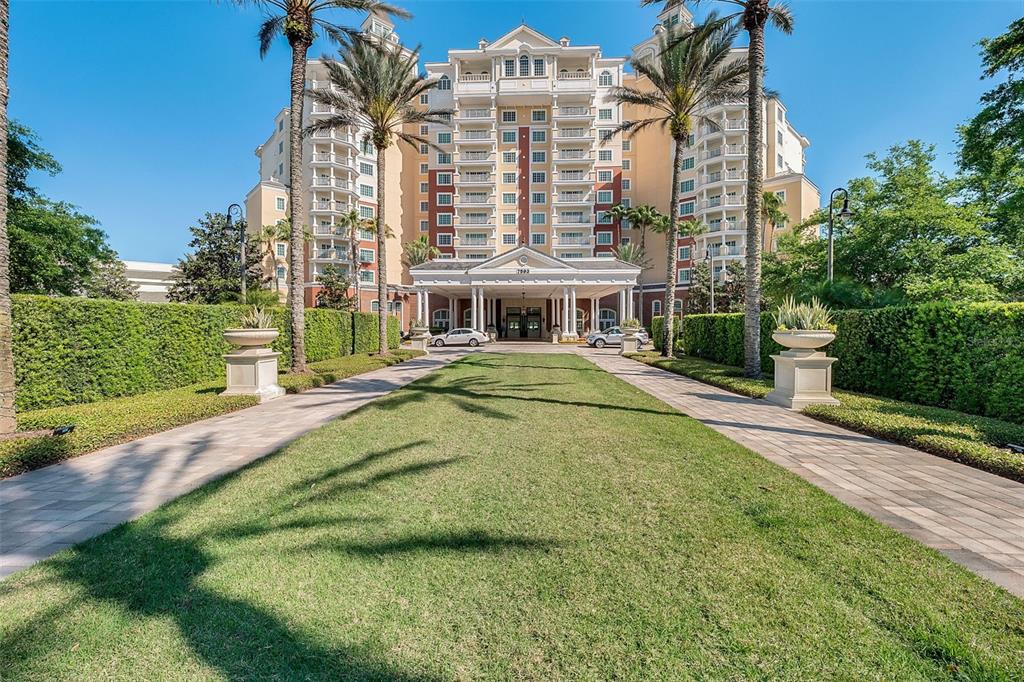 7423 Sparkling Court Reunion, FL 34747 - Photo 41 of 62 a view of a building with a yard