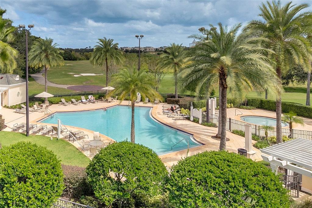 7423 Sparkling Court Reunion, FL 34747 - Photo 56 of 62 a view of a lake with a lake